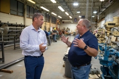 July 6, 2023: Senator Jimmy Dillon visits the Carpenters Joint Apprenticeship Training Center as part of his Journey with Jimmy Series.
