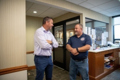 July 6, 2023: Senator Jimmy Dillon visits the Carpenters Joint Apprenticeship Training Center as part of his Journey with Jimmy Series.