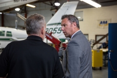 June 13, 2023:  Senator Dillon Visits the Aviation Institute Of Maintenance