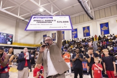 August 5, 2024: At halftime during  the championship game of the 19th annual Danny Rumph Classic, Sen. Dillon tonight presented a grant check to the Daniel E. Rumph Foundation to continue their work in educating young athletes about heart health.  In 2005, Danny Rumph, a former point guard at Division I Western Kentucky, collapsed and died of cardiomyopathy after a pick-up basketball game at a Philadelphia recreation center.