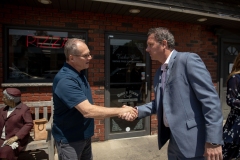 May 18, 2023: Senator Jimmy Dillon visits Gino’s Pizza Café .