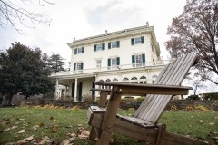 December 4, 2023: Sen. Dillon continued his series “Journeys with Jimmy” at Glen Foerd, a 19th century mansion along the Delaware River at Philadelphia’s northernmost point.  The estate, now owned by Fairmount Park, serves as a wedding and event venue as well as education and art center.