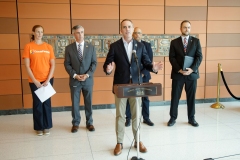 August 22, 2022: Senator Dillon joins colleagues to announce $50M to fund prosecution of gun violence in PA.
