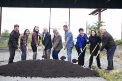 October 17, 2022: In the shadow of the Tacony-Palmyra Bridge, Sen. Dillon joined city and state officials, along with dozens of volunteers, to mark the groundbreaking of new K&T2 Trail Segment. The proposed half-mile section is the newest addition to Riverfront North’s planned 11-mile network of trails and parks along the Delaware River in Northeast Philadelphia.  It will complete the connection of Tacony Boat Launch, Lardner’s Point Park, and the Frankford Boat Launch.