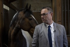 March 12, 2024: Senator Jimmy Dillon tours the Pegasus Therapeutic Riding Academy.  