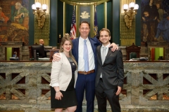 June 7, 2022 – Following his special election victory in May, Senator Jimmy Dillon was sworn into office today to represent areas of Northeast Philadelphia in the 5th District in the Pennsylvania State Senate.