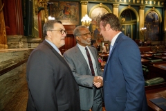 June 7, 2022 – Following his special election victory in May, Senator Jimmy Dillon was sworn into office today to represent areas of Northeast Philadelphia in the 5th District in the Pennsylvania State Senate.