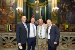 June 7, 2022 – Following his special election victory in May, Senator Jimmy Dillon was sworn into office today to represent areas of Northeast Philadelphia in the 5th District in the Pennsylvania State Senate.